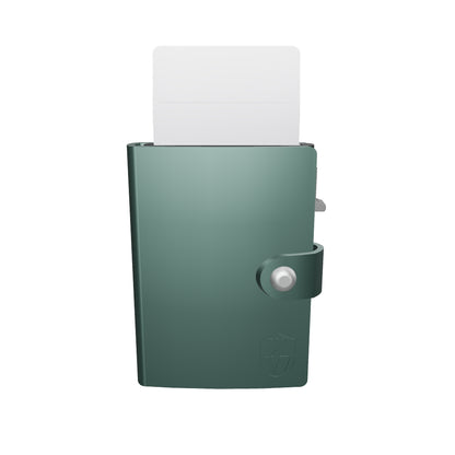 Minima (green) / smarte Geldbörse mit RFID-Schutz / smart wallet
