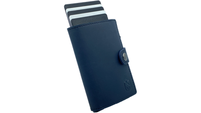 Minima (blue) / smarte Geldbörse mit RFID-Schutz / smart wallet